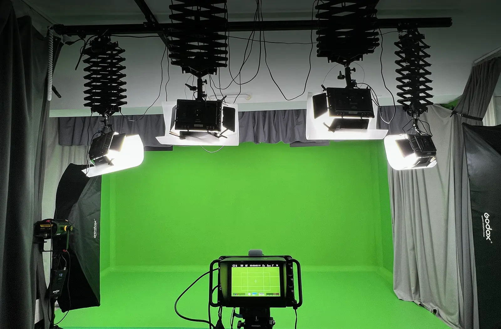 Greenscreen in Aktion